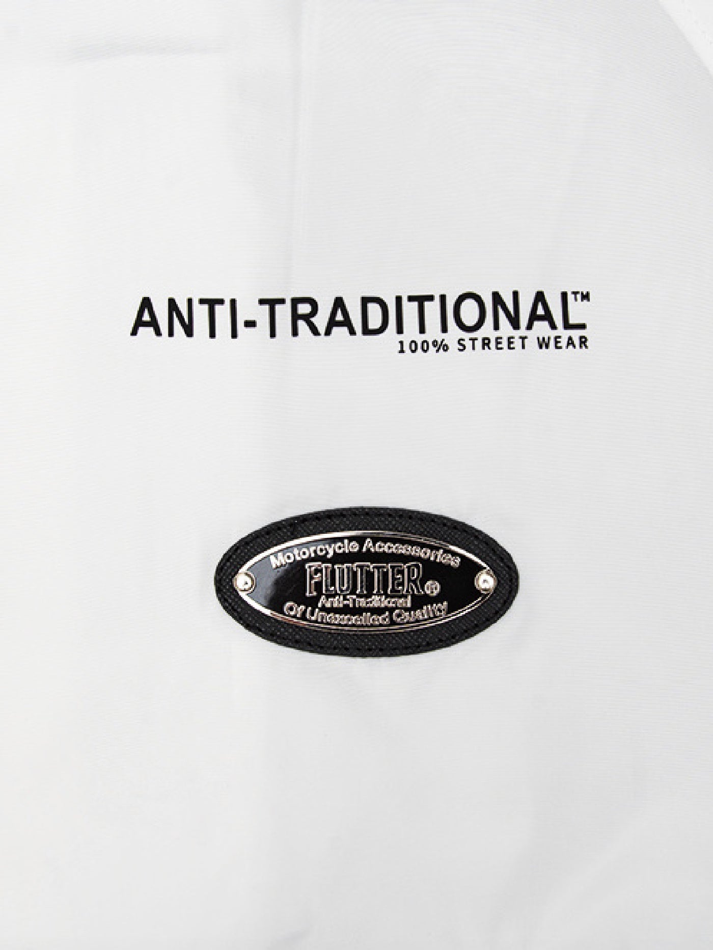 【9.21 (Sun) 12:00 Release】FLUTTER | "The Dress" OG Logo Windbreaker - White