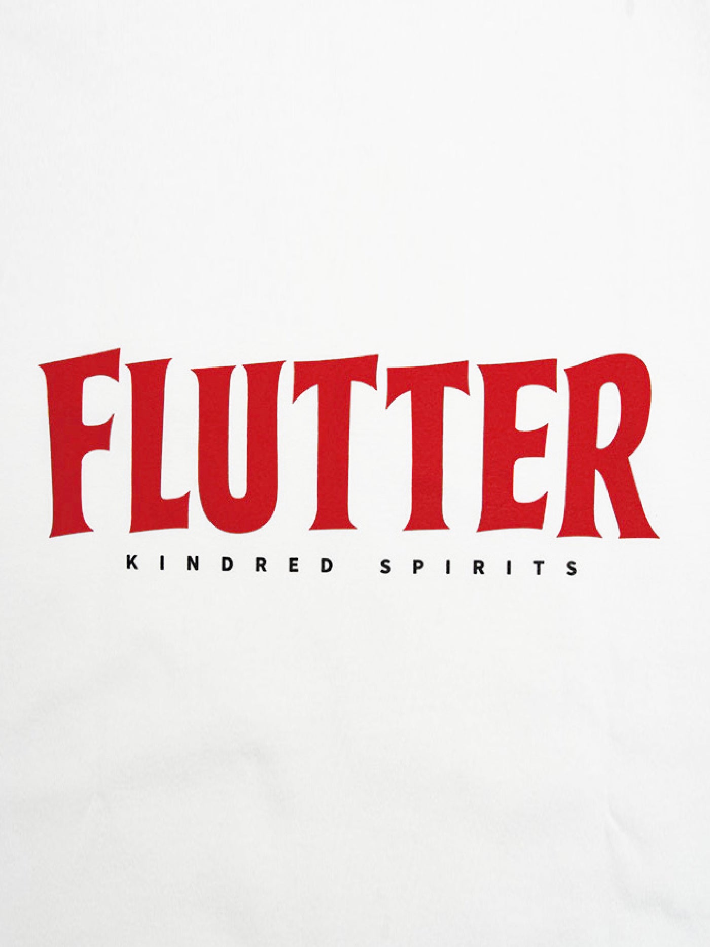 FLUTTER | OG Logo L/S Tee - White