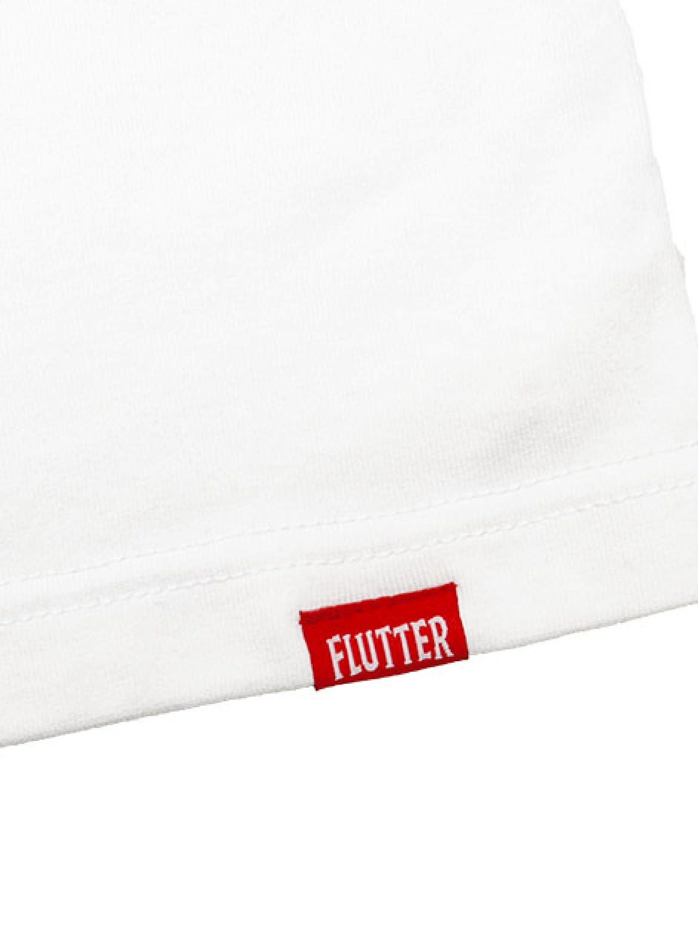 FLUTTER | OG Logo L/S Tee - White