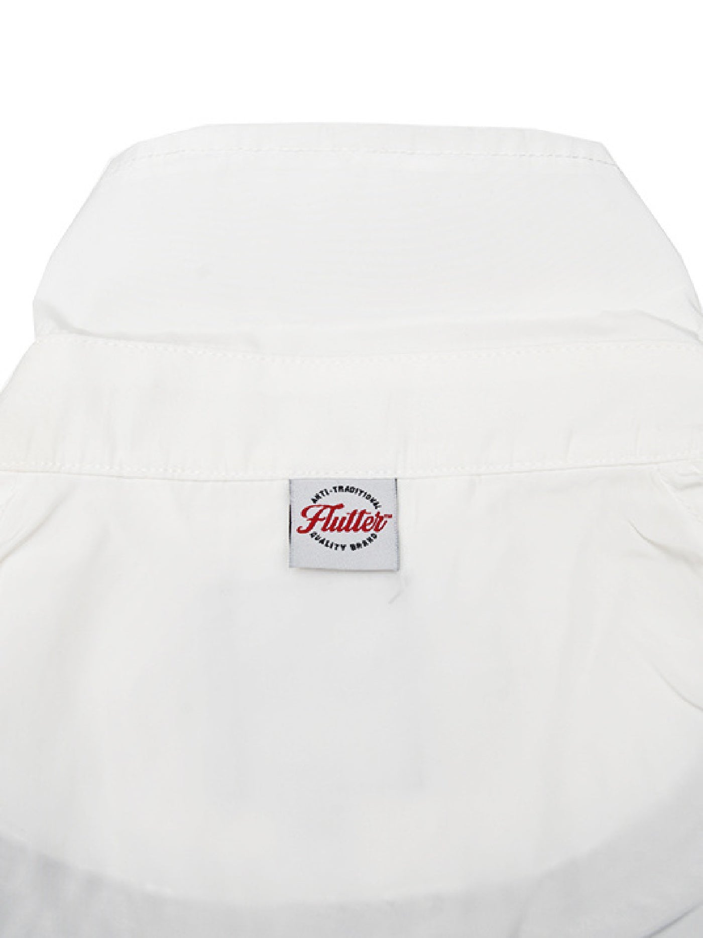 【9.21 (Sun) 12:00 Release】FLUTTER | "The Dress" OG Logo Windbreaker - White