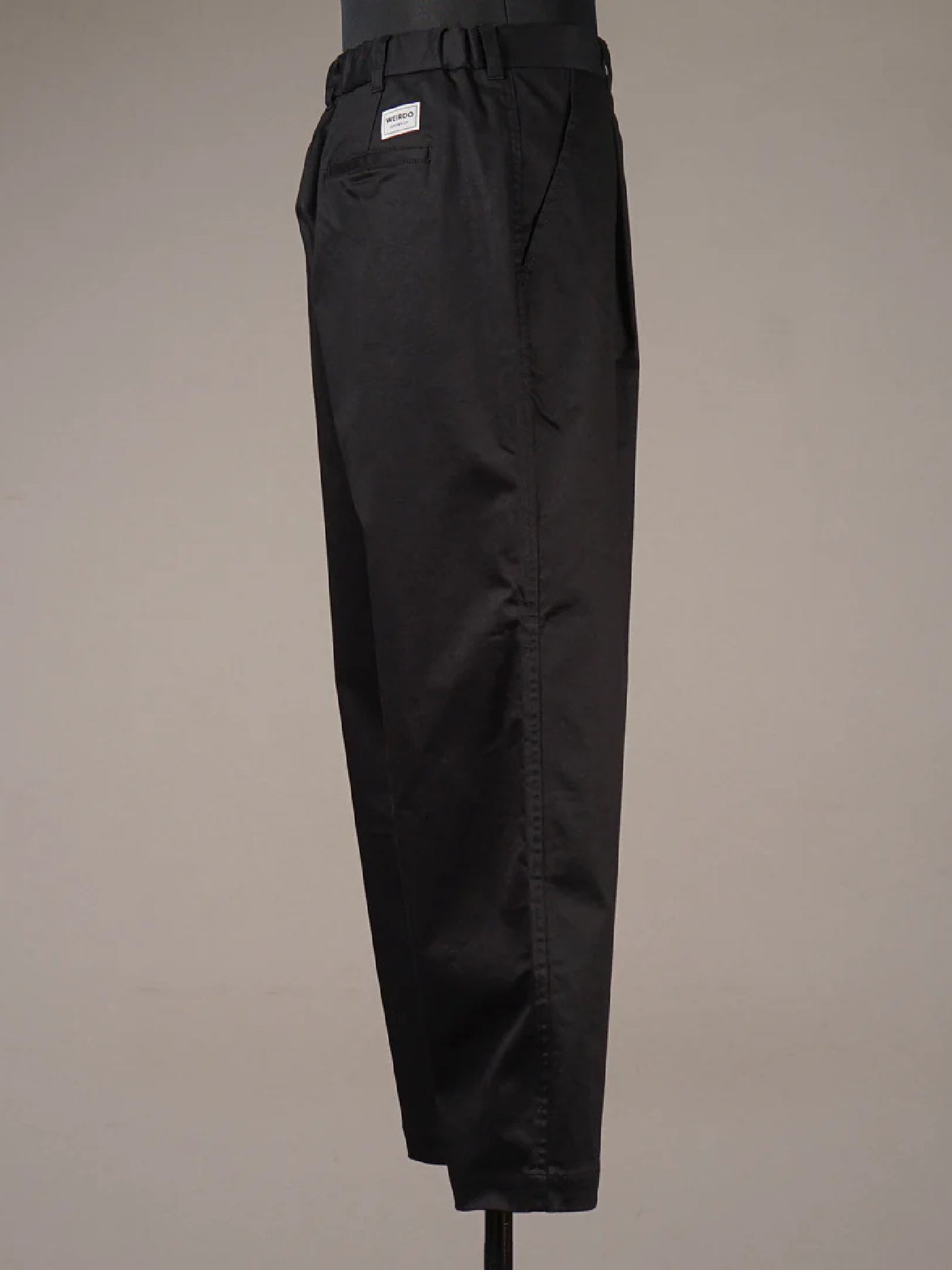 WEIRDO | WIND UP - TACK EASY PANTS / WRD6124 - Black