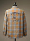 WEIRDO | FUCK U - L/S CHECK SHIRTS - Orange