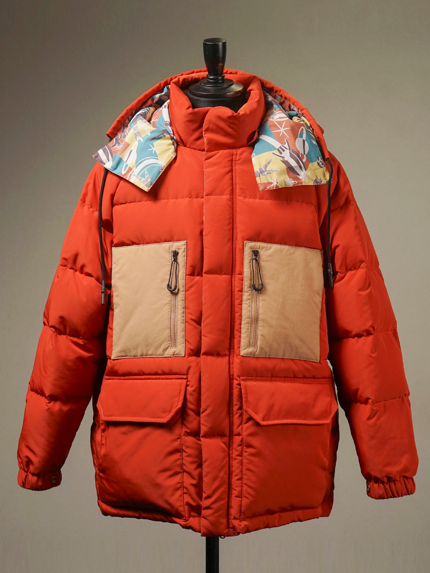 【11.21 (Fri) Release】WEIRDO | THE SPUTNIKS - DOWN JACKET / WRD5301 - Orange