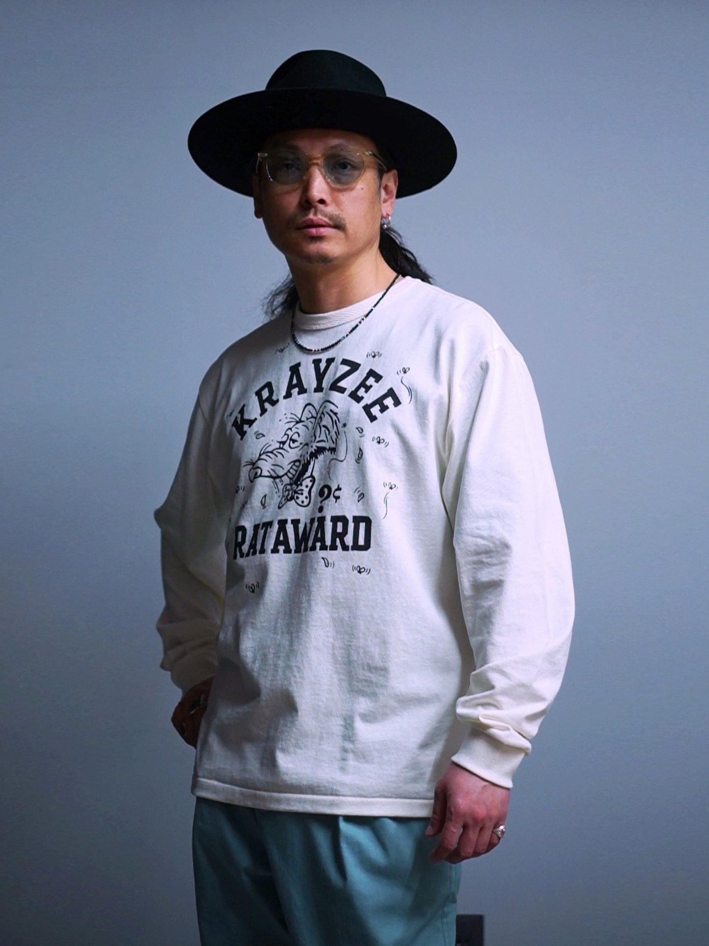 WEIRDO | WRD FINK - L/S T-SHIRTS / WRD6125 - White