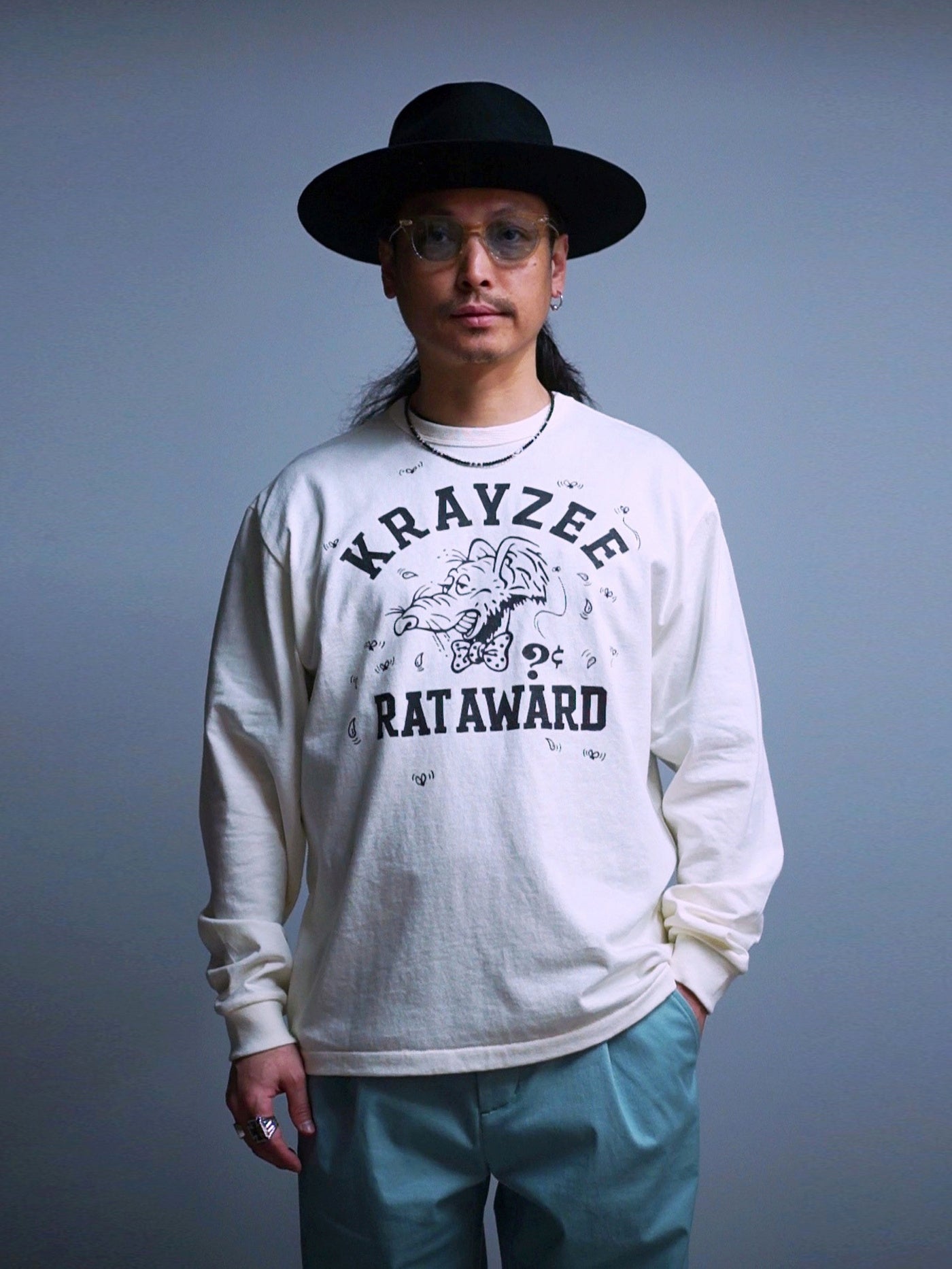 WEIRDO | WRD FINK - L/S T-SHIRTS / WRD6125 - White