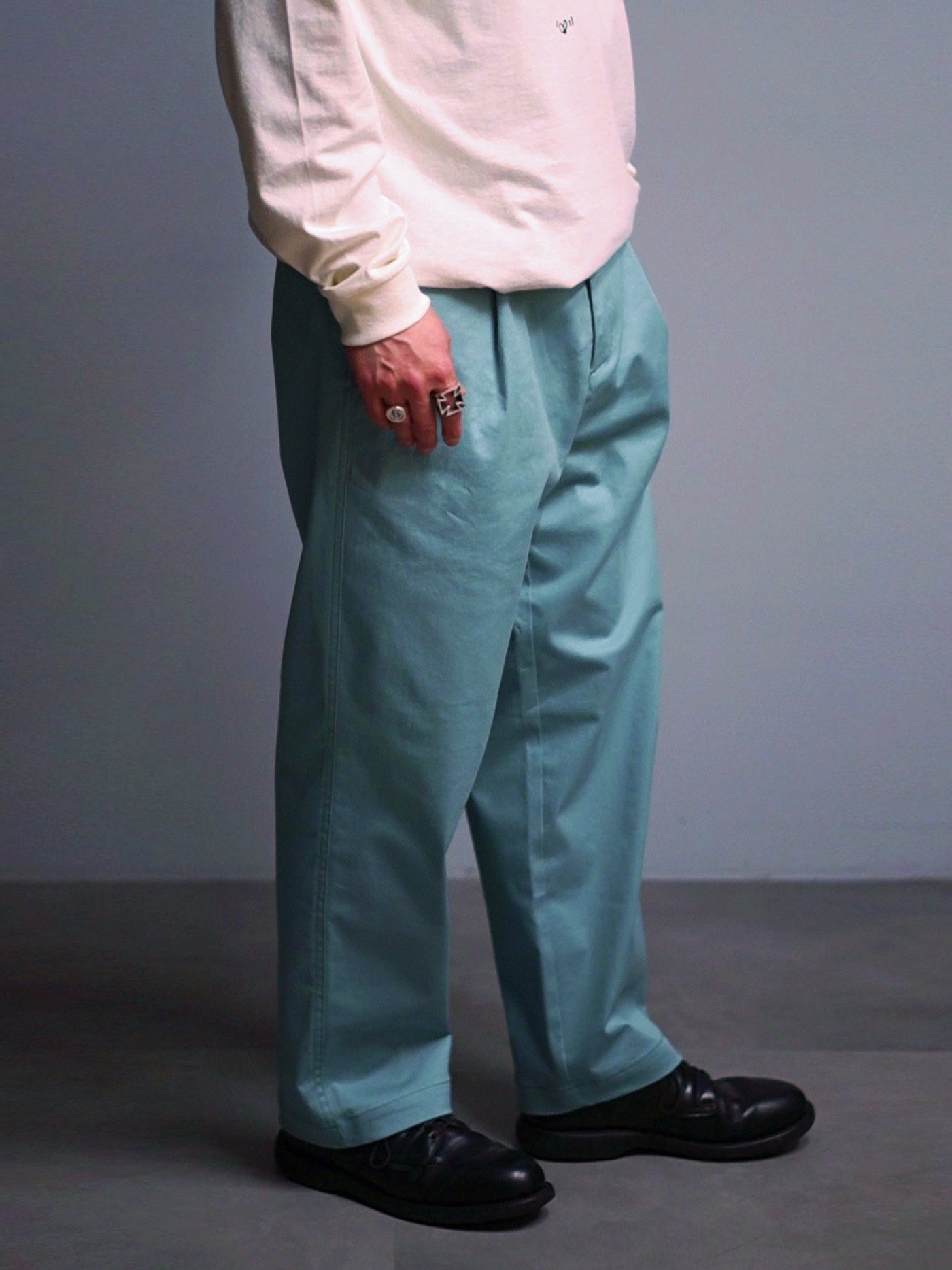 WEIRDO | WIND UP - TACK EASY PANTS / WRD6124 - Sax