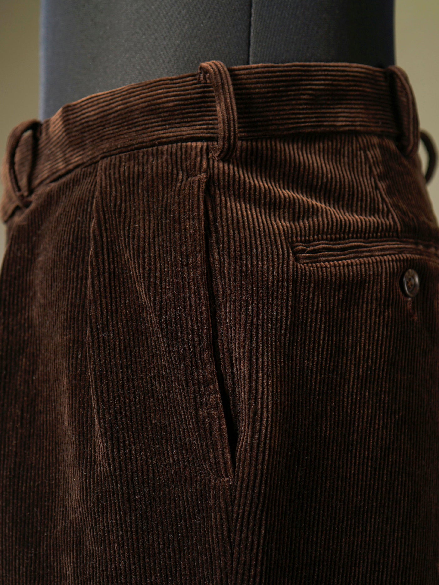 【10.24 (Fri) Release】BY GLADHAND | GLADWELL - STOMP FIT TROUSERS / BYGH5310 - Dark Brown