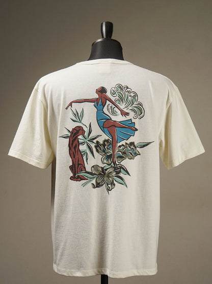 GANGSTERVILLE | LADY WITH PANTHER - S/S T-SHIRTS / GSV5125 - White