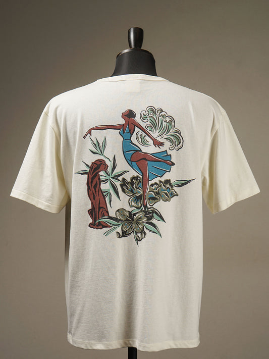GANGSTERVILLE | LADY WITH PANTHER - S/S T-SHIRTS / GSV5125 - White