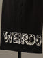 WEIRDO | MONSTERS - SHORTS / WRD5118 - Black