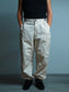 FLUTTER | T/C Track Cargo Pants - Light Beige