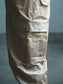 FLUTTER | T/C Track Cargo Pants - Light Beige