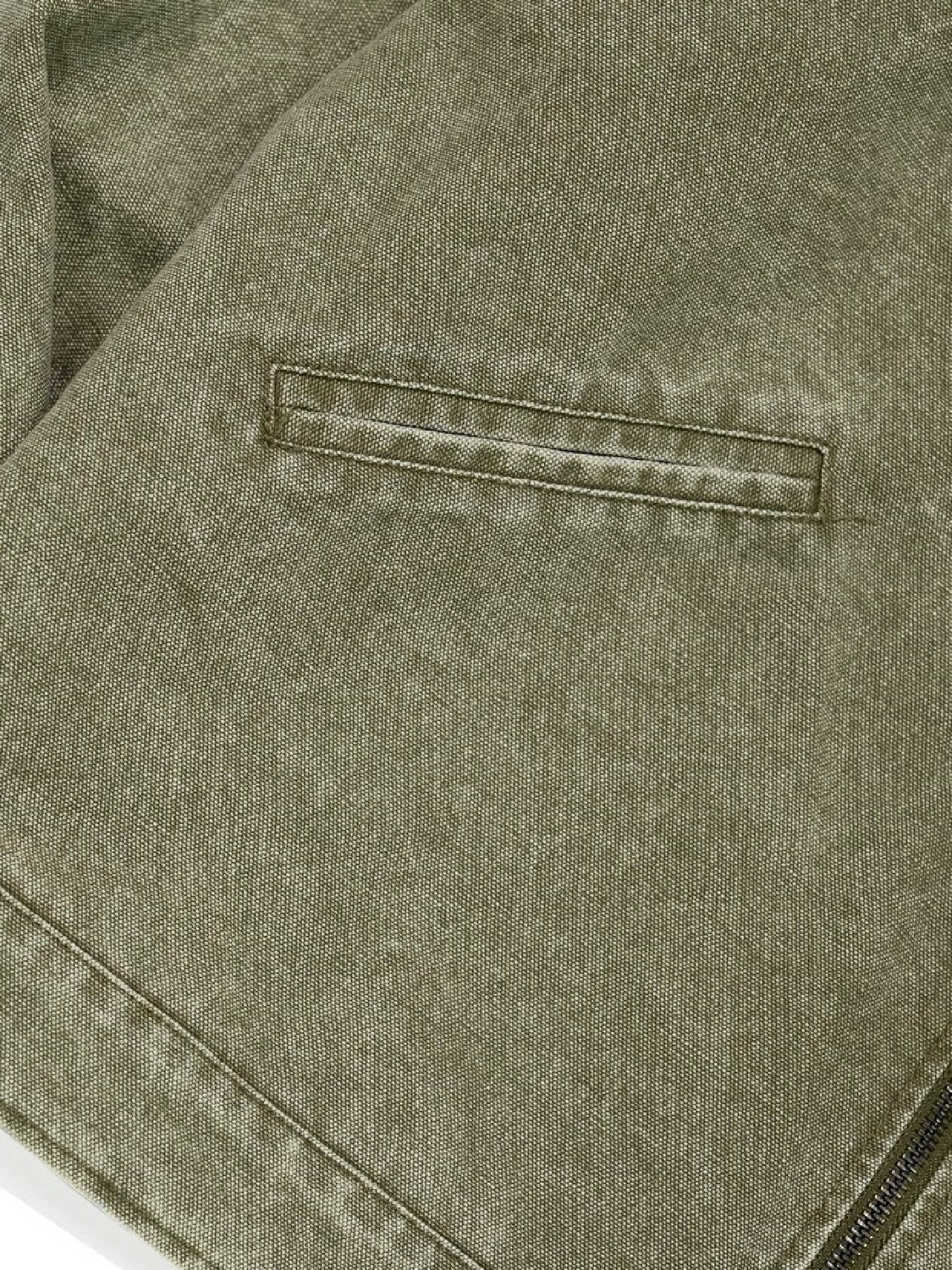 【10.25 (Sat) 12:00 Release】GOOD HELLER | HEAVY CANVAS DETROIT TYPE JACKET - Faded Olive