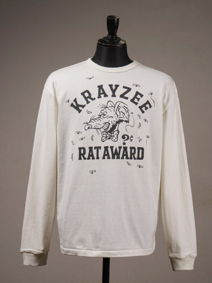 WEIRDO | WRD FINK - L/S T-SHIRTS / WRD6125 - White