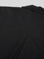 FLUTTER | T/C Open Collar S/S Work Shirts - Black