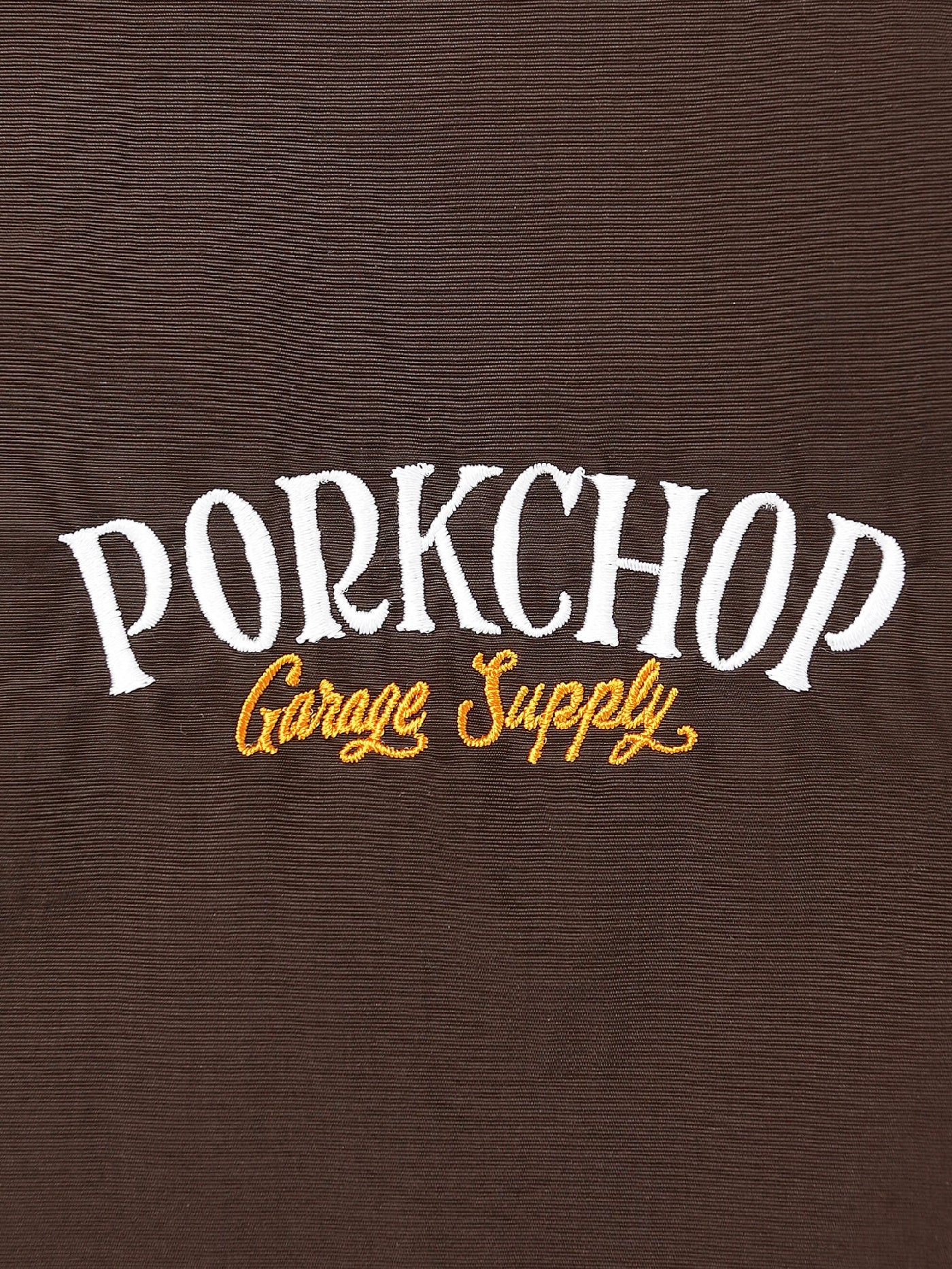 【11.2 (Sun) 12:00 Release】PORKCHOP | PORK BACK NYLON JKT - Dark Brown