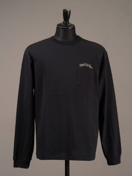 GANGSTERVILLE | VILLA DE LOS GANS GUADALUPE - L/S T-SHIRTS / GSV6119 - Black