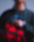 PORKCHOP | feat. MASSES WOOL JACKET P - Red