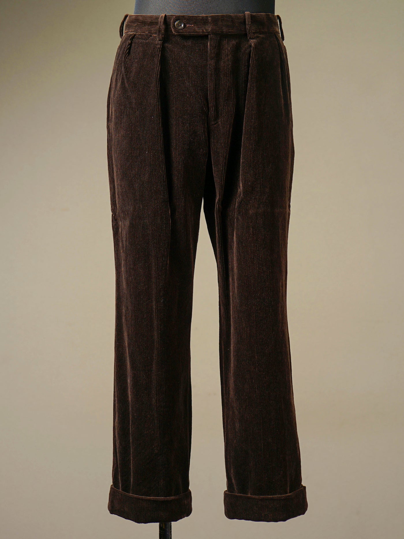 【10.24 (Fri) Release】BY GLADHAND | GLADWELL - STOMP FIT TROUSERS / BYGH5310 - Dark Brown