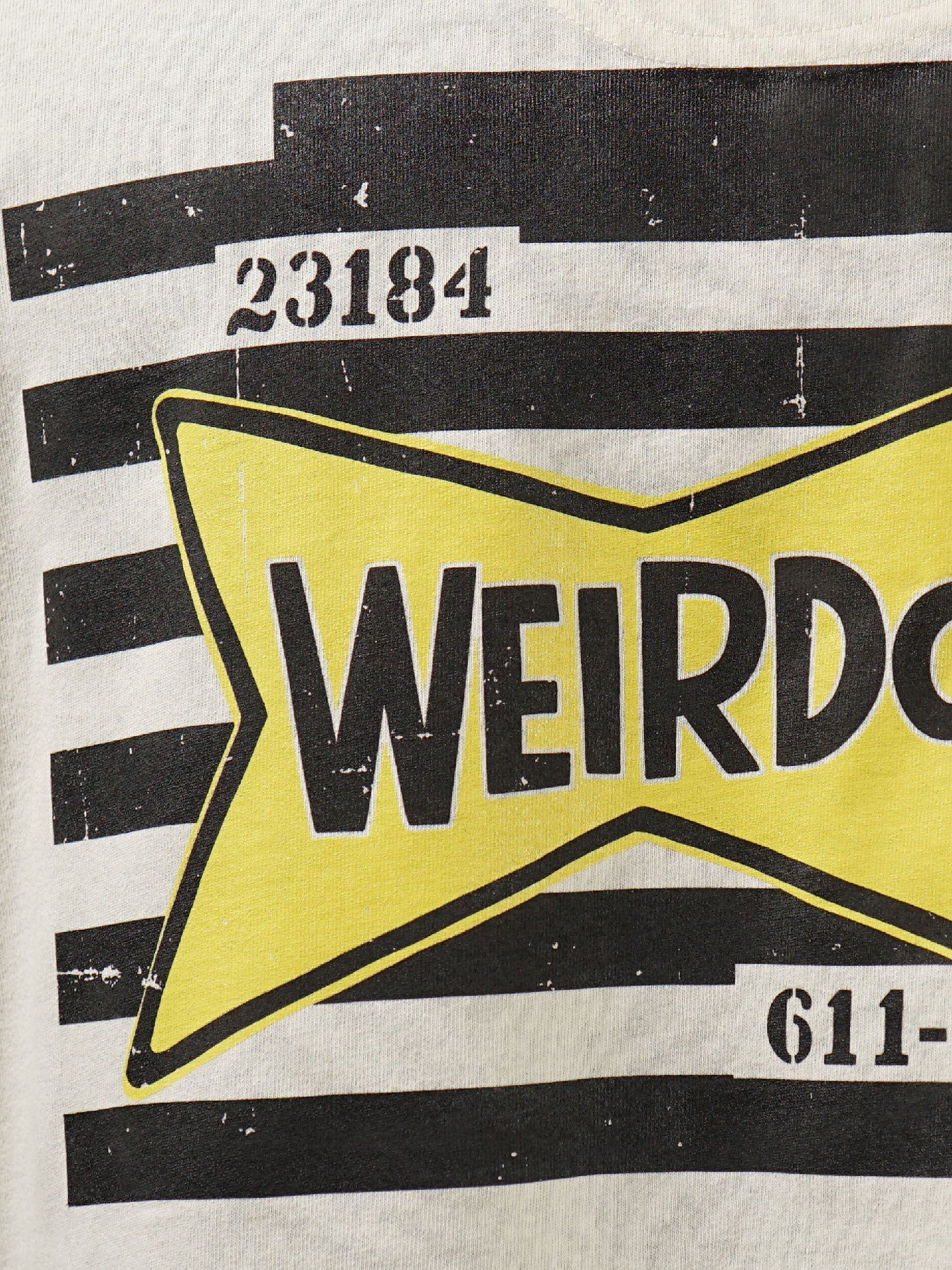 WEIRDO | WEIRDOS KUSTOM - S/S HENRY T-SHIRTS / WRD5125 - White