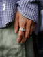 RADIALL | POSSE - EMBLEM RING - Silver 925