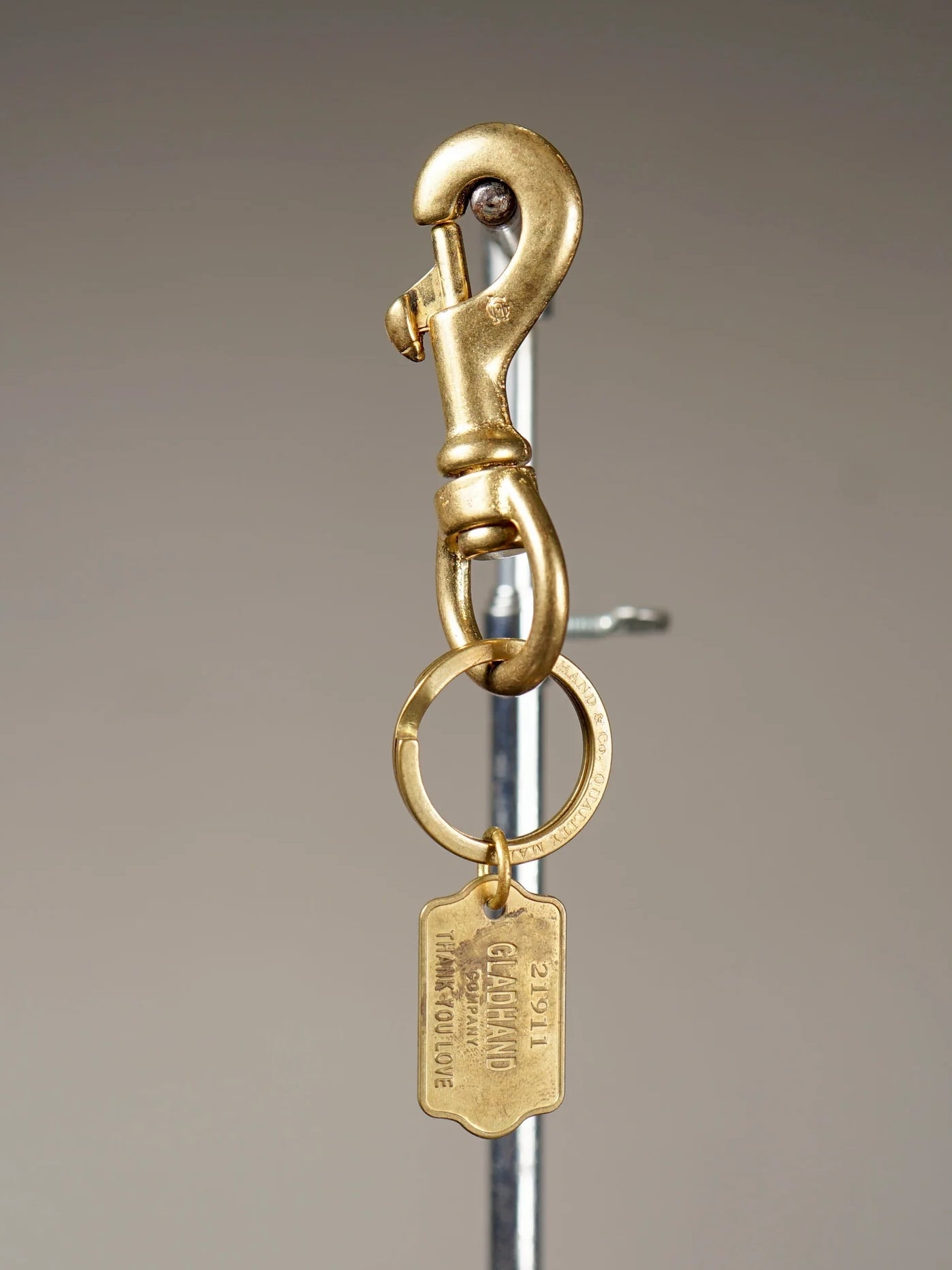 GLADHAND & Co. | SWIVEL SNAP KEY HOLDER - Gold – TRUMPS