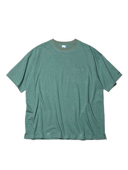 RADIALL | HEMPS CREW NECK T-SHIRT S/S - Sage Green