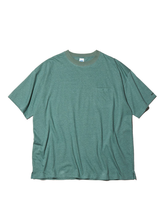 RADIALL | HEMPS CREW NECK T-SHIRT S/S - Sage Green