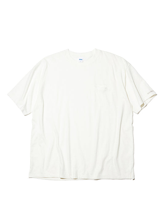 RADIALL | HEMPS CREW NECK T-SHIRT S/S - Ivory