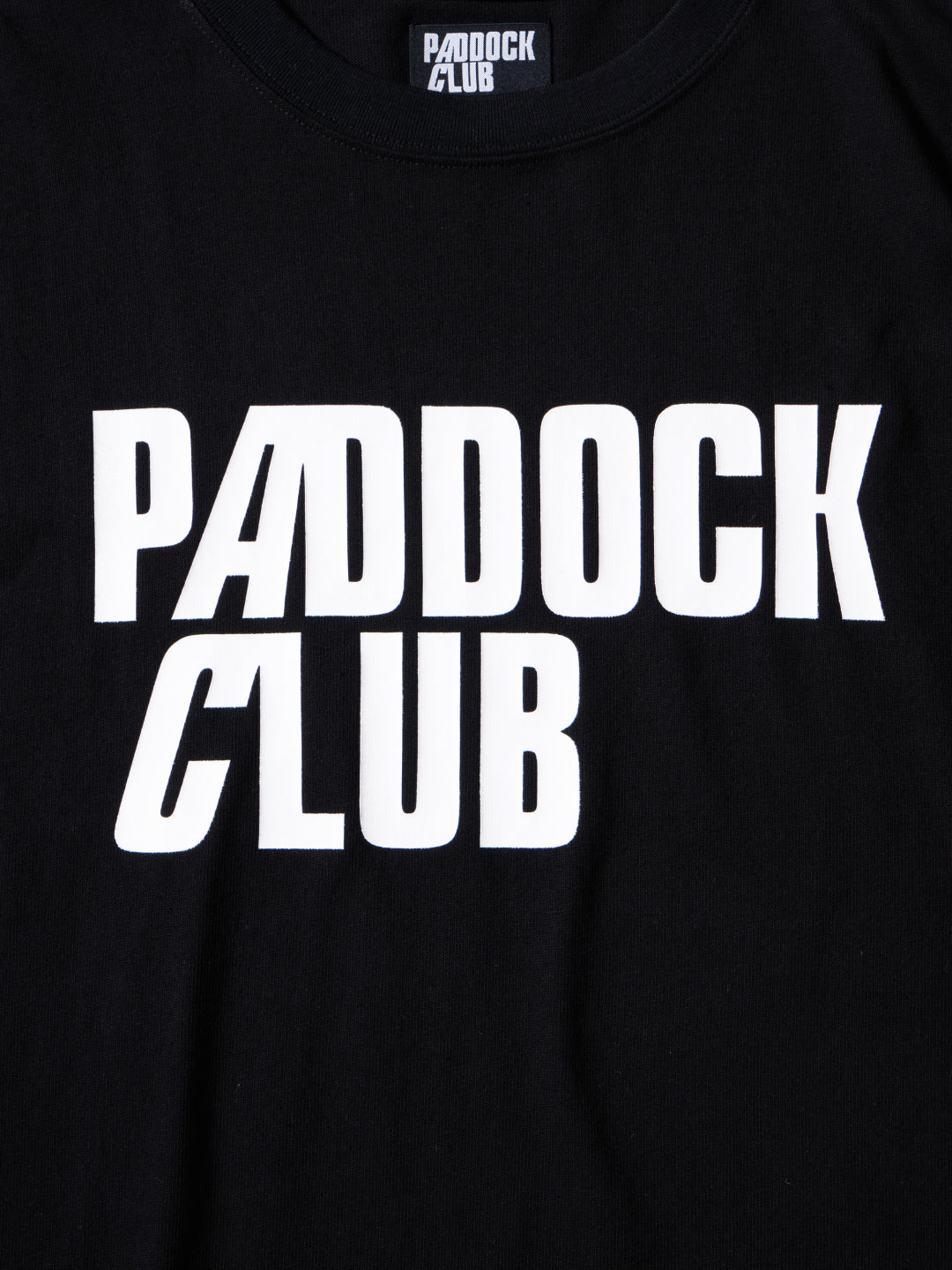 PADDOCK CLUB | PC LOGO TEE - Black
