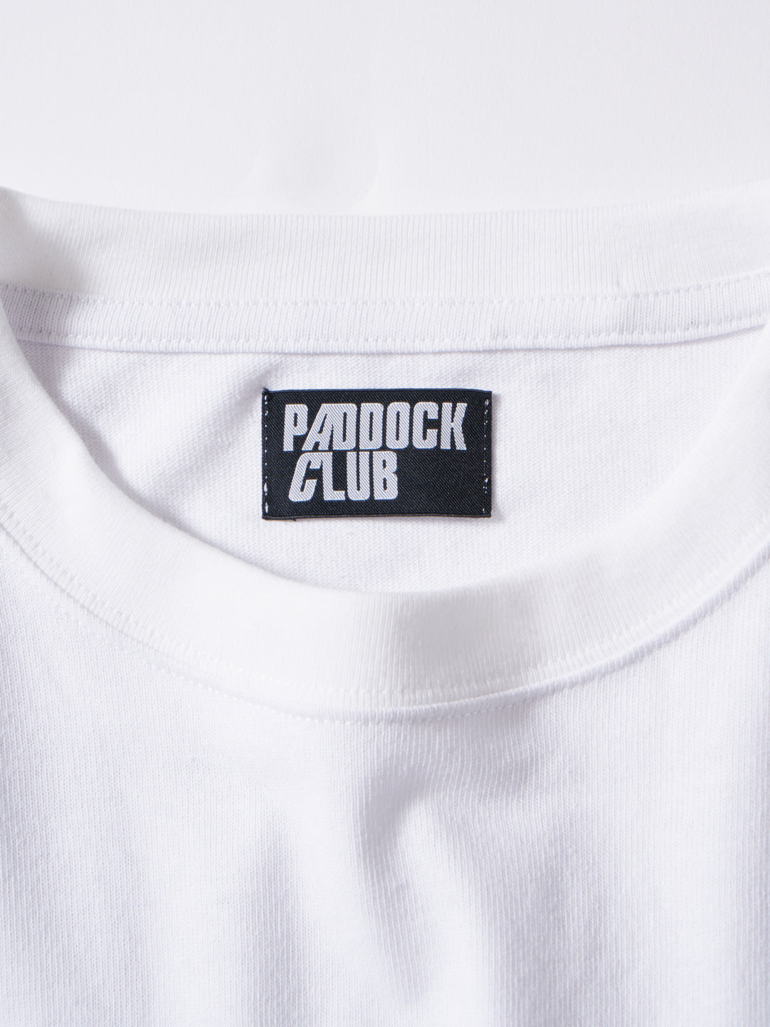 PADDOCK CLUB | PC LOGO TEE - White