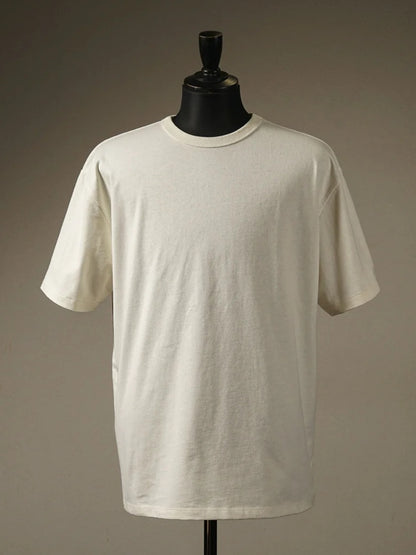 GLADHAND & Co. | HEAVY WEIGHT BINDER NECK T-SHIRTS - White