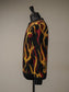 WEIRDO | PSYCHO FLAMES - SWEATER - Black
