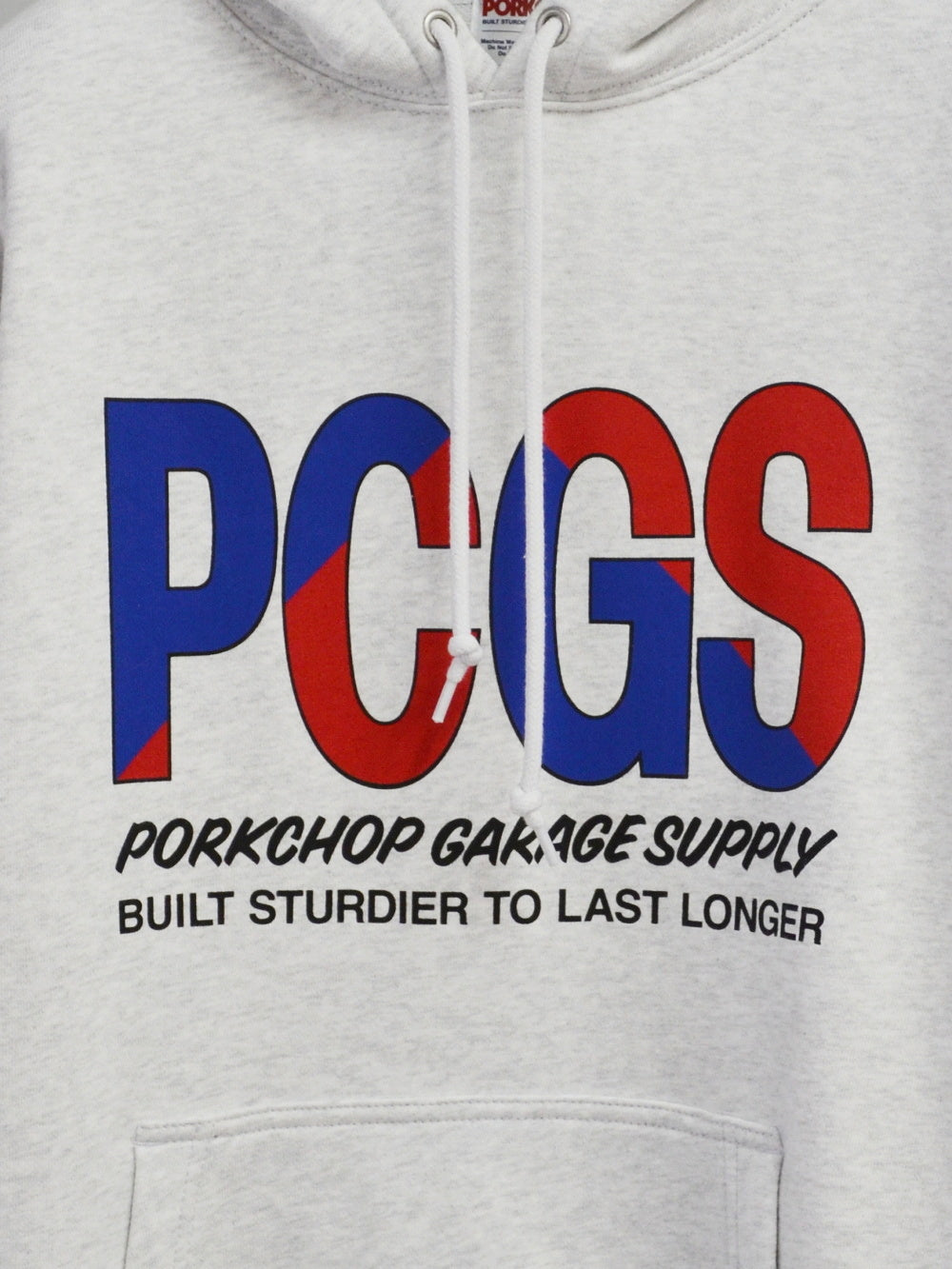 PORKCHOP | BIG PCGS HOODIE - Gray