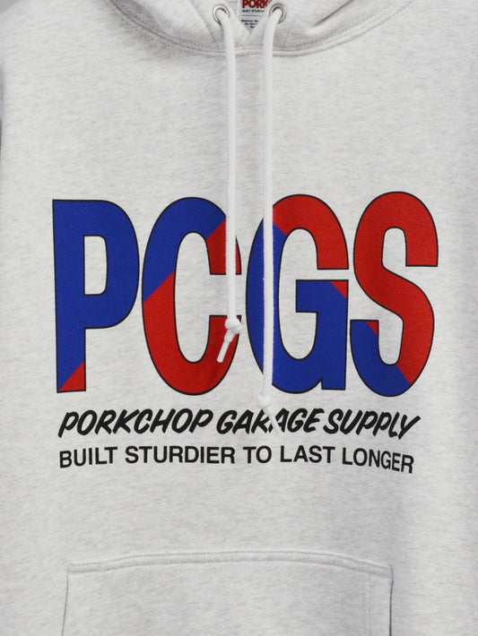 PORKCHOP | BIG PCGS HOODIE - Gray