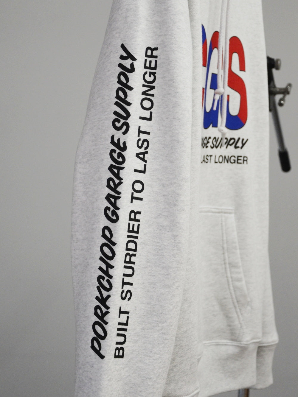 PORKCHOP | BIG PCGS HOODIE - Gray