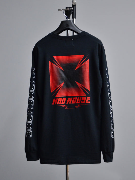 MAD MOUSE COMIC | TH L/S Tee - Black