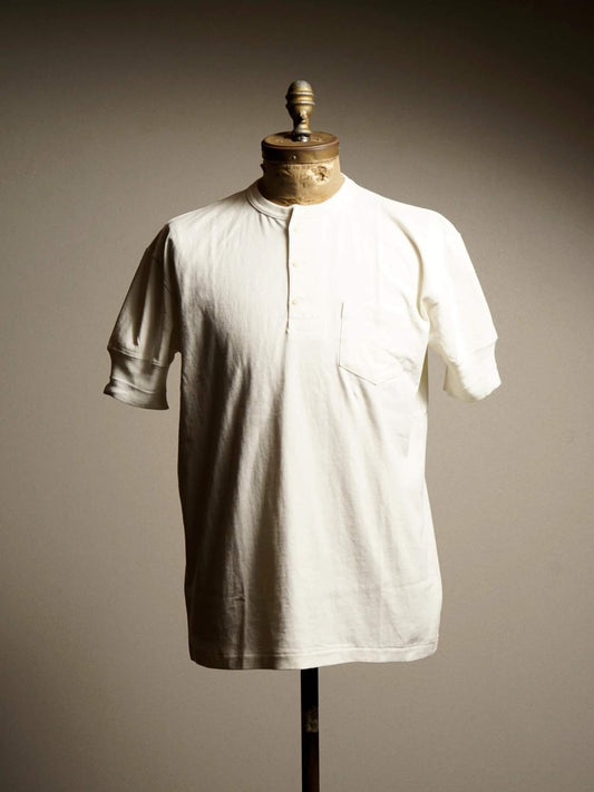 GLADHAND & Co. | STANDARD HENRY POCKET T-SHIRTS - White