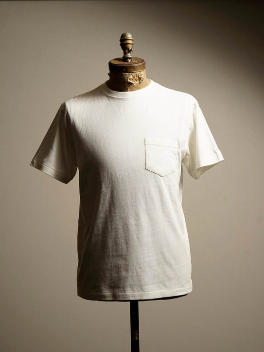 GLADHAND & Co. | STANDARD POCKET T-SHIRTS - White