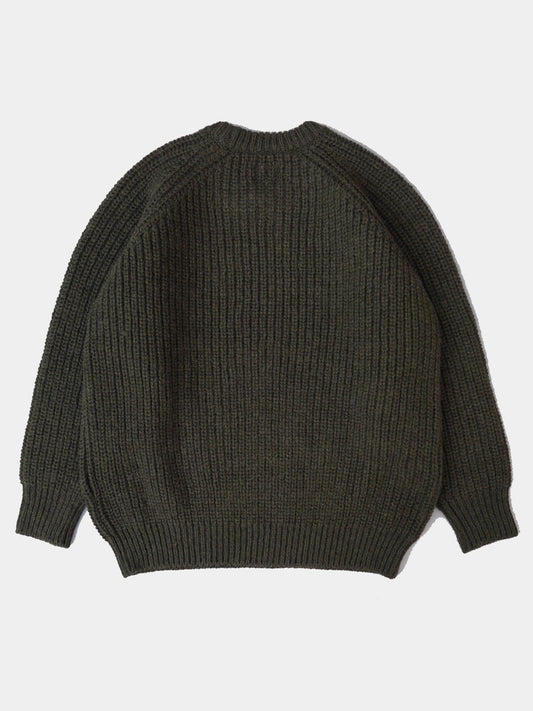 WAX | Shetland wool sweater - Dark Green