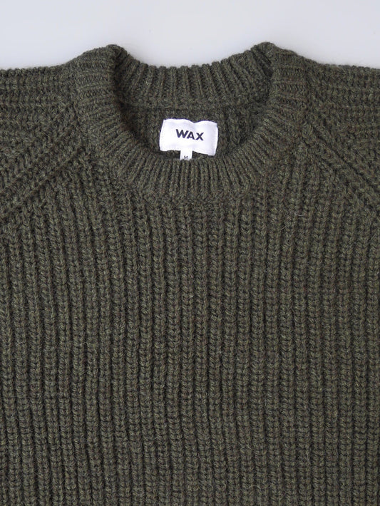 WAX | Shetland wool sweater - Dark Green