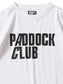 PADDOCK CLUB | PC LOGO TEE - White