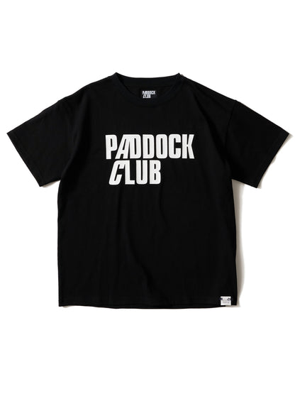 PADDOCK CLUB | PC LOGO TEE - Black