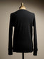 GLADHAND & Co. | WAFFLE L/S T-SHIRTS - Black