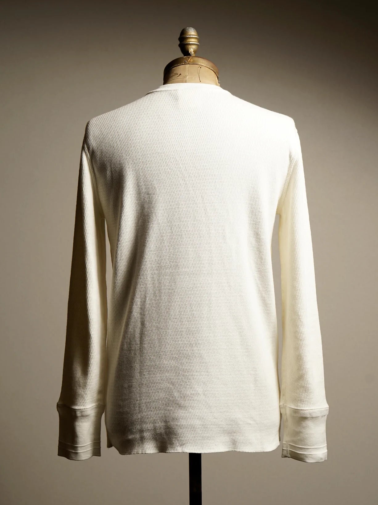 GLADHAND & Co. | WAFFLE L/S T-SHIRTS - White